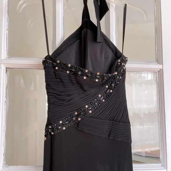 BCBG Dazzling Black Dress - Picture 2 of 5